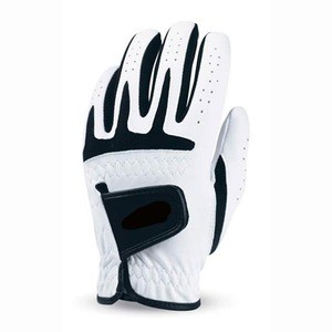 Customize Brand Logo Customized logo hot Cabretta Leather left hand Golf Gloves