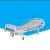 Import customize dimensions home caster hospital bed with dining table from China