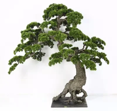 Customize Small Indoor Tree Artificial Cypress Pine Tree for Landscape Decoration
