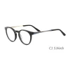 Customized Colors Optical Eye Glasses Acetate with metal Optical Frame Youth Eyeglasses Frames