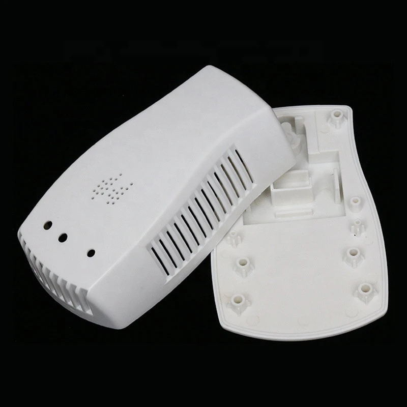 customized dy184 functional injection ABS plastic products for smoke detector alarm made in Dymolding