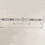 Customized Low Price Linear Xenon Flash Lamp for laser pumping/IPL Beauty