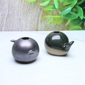 Customized most popular gift mini vase Ceramic Fish Vase