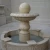 Import Customized outdoor hand carved yellow round fountain with female statue for sale from China