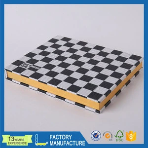 customized packaging box checked pattern Media Packaging paper bpx gift box