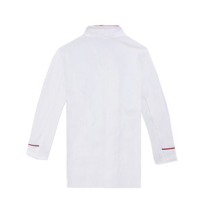 Customized  polyester cotton  chef work  clothing hotel work coats long sleeve restaurant chef uniform coat