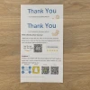 Customized praise congratulations thank you after-sales color page paper name card customization