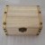 Import Customized Size Rustic Natural Color Wood Treasure Chest Boxes Set with Decorative Edges from China