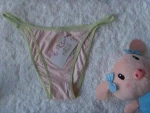 Cute children g-string underwear pink color