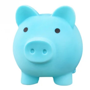cute pig piggy bank Customized creative cartoon pig shape money saving box