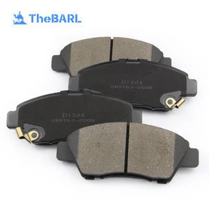 D1394 45022-TK6-A00 Auto Parts Brake Pad For Honda Ballade City CRZ Fit Jazz Insight Mobilio For AKB Brake System