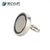 D75mm Strong Pull Force Fishing Magnet with eyebolt