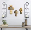 Decoration customized wholesale wooden crafts  wood  cross sign