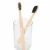 Import dental oral care organic bamboo toothbrush with recycled cardboard packaging from China