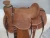 Import Designer Brown Wade Western Leather Ranch Roping saddle, available in 4 sizes from India