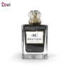 Devi Wholesale Private label 100ml  Luxury Square Refillable Empty Container Perfume Glass Bottle
