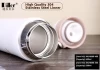Diller new style portable custom printed stainless steel black 500 ml cold water vacuum flask thermos