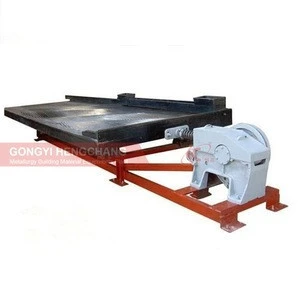 Direct supplier mineral concentrated separating shaking table