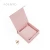 Import dirty pink custom gold logo paper box jewelry magnetic closure jewellery box bag pouch packaging from China