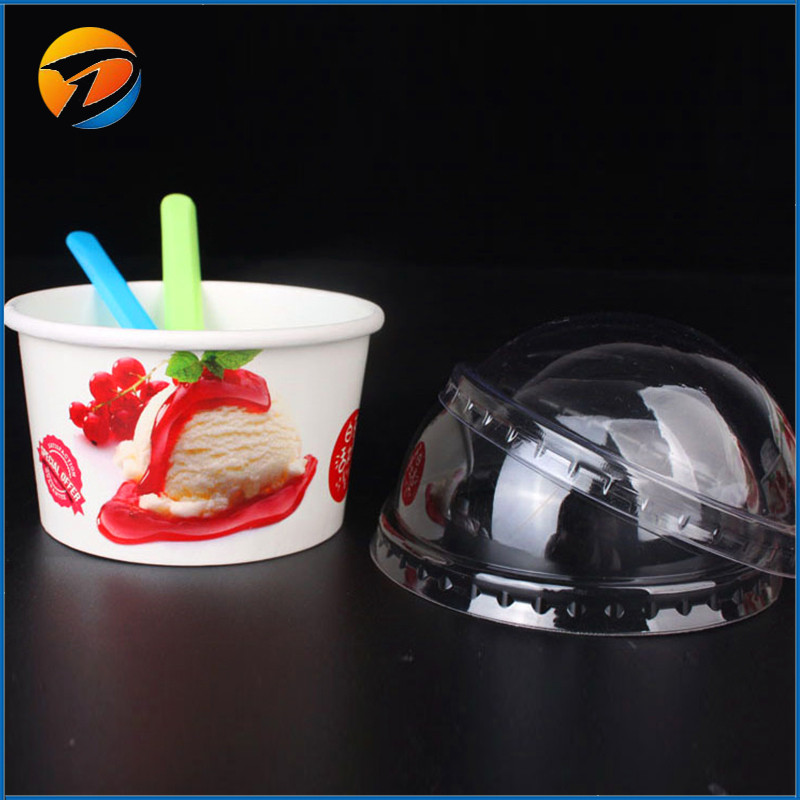 Buy Disposable 2oz 10oz 16oz Custom Printed Frozen Yogurt Paper Ice ...