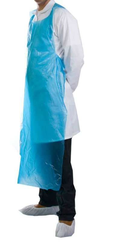 Disposable HDPE LDPE plastic apron with different colors