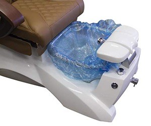 Disposable Plastic Spa Liner Pedicure Liner For Pedicure Chair