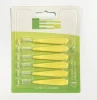 Disposable Stainless Steel Wire Dupont bristle Interdental toothbrush Brush