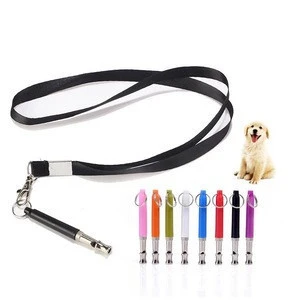 Dog Whistle Stop Barking Silent Ultrasonic Sound Repeller Train With Strap