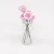 Import Doll house Mini Flower Pink rose in weaving flower basket from China