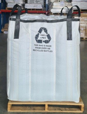 Double Warp Fabric OEM ODM Ton Bag Baffled FIBC Bulk Bag Factory Supply Entirely Virgin PP