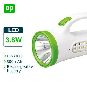 DP Outdoor Camping Emergency Lighting Use Portable Rechargeable Multi-function Led Searchlight with Emergency Light