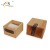 Import Drawer style small solid wood watch box travel watch case from China