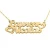 Import Drop Shipping 18k Gold Plated Angel Name Necklace Jewelry Custom Plated Over 925 Sterling Silver Nameplate Necklace from China