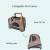 Import Durable Airline Approved Soft Sided  Collapsible Puppy Carrier cat carrier bag Travel Carrier bag pet from China