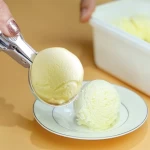 Durable Cookie Scoop Small Stainless Steel Ice Cream Spoon with Trigger Ice Cream Scooper