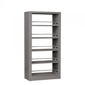 Durable School Storage Books Metal Library Bookshelf Library Furniture Used Library Shelving Customized Knock-down 0.5-1.2mm