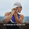 Durable 100% Silicone Water Sports Swim Cap for Women Men Adults Easy to Put On and Off High Quality Comfortable Swimming Caps