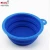 Import Eco-friendly food grade red color silicone foldable pet dog bowl from China