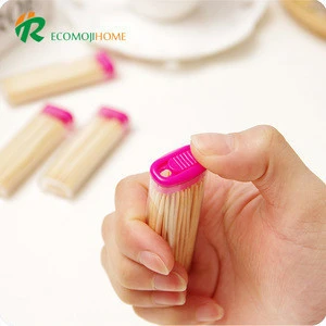 Eco-friendly interdental brush bamboo toothpicks for restaurant