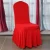 Import Elastic Stretch Skirting Chair Cover Swag Bottom Spandex Lycra Wedding Chair Cover Home Hotel Event Decoration from China