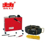Electional Sewer drain cleaner with sectional 5/8