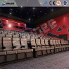 Electric 4D Chairs System In 4D Cinema System, Customized Seats Number With 5 Effects
