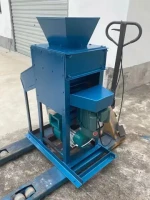 Electric automatic soybean pea back soybean black eye bean peeler nigeria bean skin peeling beans peeling machine