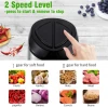 Electric Food Chopper Stainless Steel Meat Mincer Food Meat Processor with Two Speed