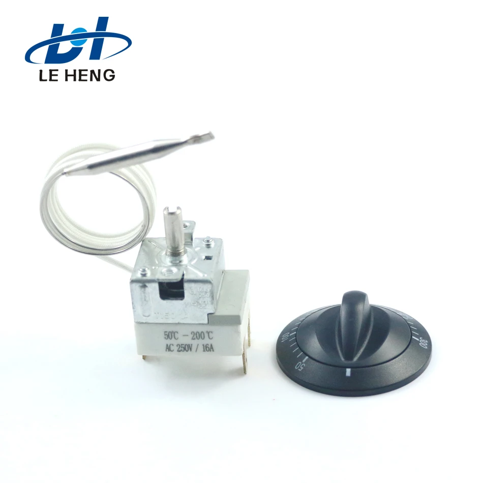 Electric oven capillary temperature control switch