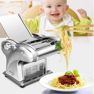 Electric Pasta Maker 110V 135W Automatic Noodle Machine Spaghetti Maker - Two Blade