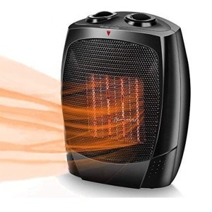 Electric Space Heater - Air Choice 1500W Portable Electric Heater, Up to 200 sqft,Tip-Over  Overheat Shut-off,3 Modes Adjustable