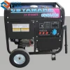 Electric Start 220V, 380V Portable Rated Power 10kva 8kw Petrol Generator
