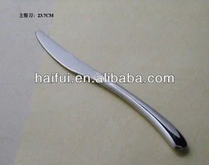 Elegant stainless steel tableware/dinner knife