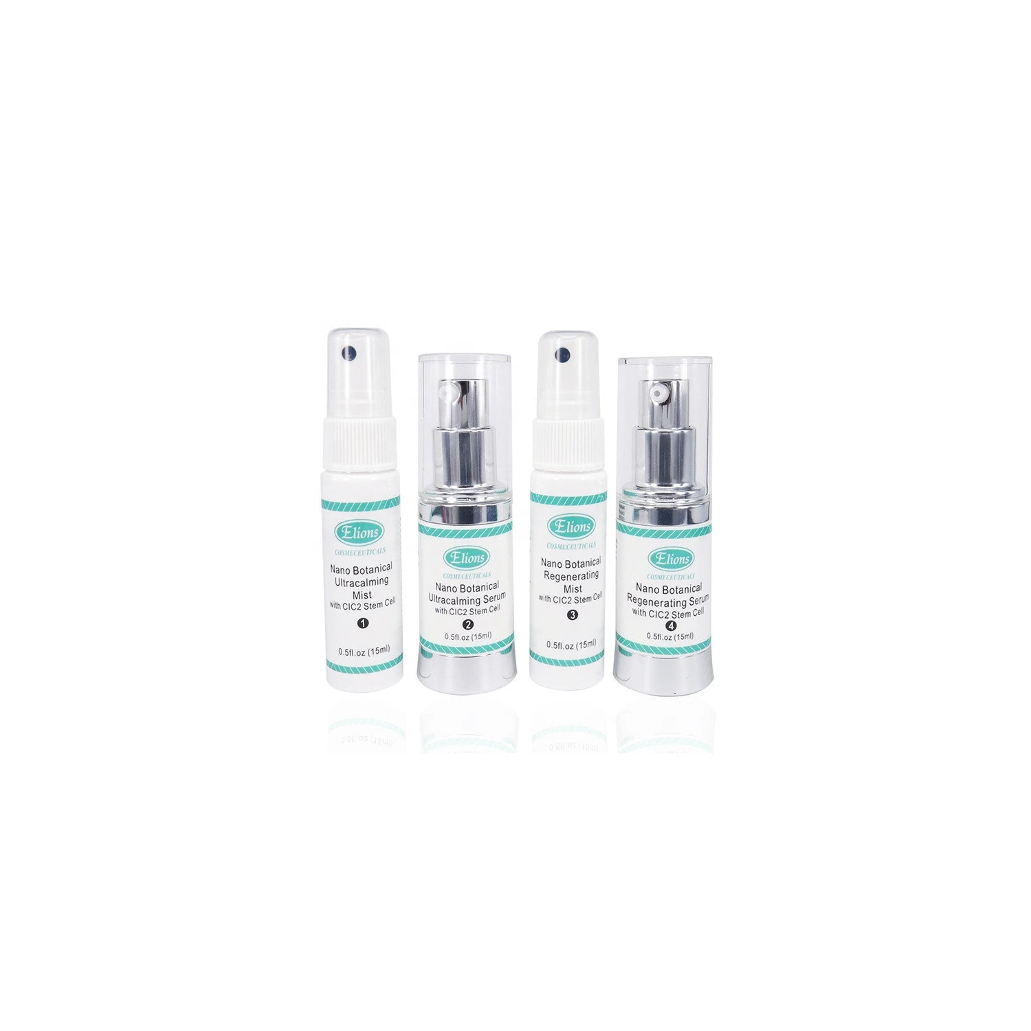 Elionsrx Cosmeceutical skin care nano spray healing herbs beauty facial care set